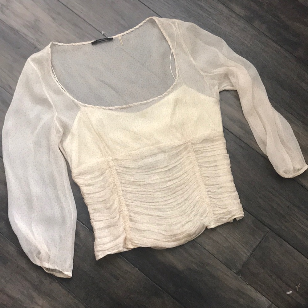 100% silk Elie Tahari blouse - S